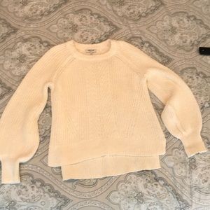 Madewell ballon sleeve sweater